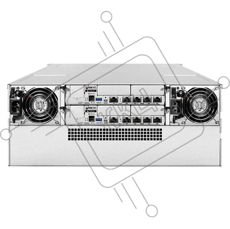 Система хранения данных EonStor GS 2000 4U/24bay,dual redundant subsystem,2x12Gb/s SAS ports,8x1G iSCSI ports,4x host board,4x4GB RAM,2x(PSU+FAN),2x(SuperCap+Flash module),24xSAS SFF/LFF,1xRail kit(GS 2024RTCF-D)