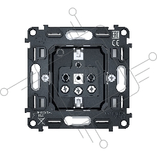 Механизм электрической розетки Ambrella Volt 16A-250V 2P+E с заземлением на винтовых зажимах QUANT VM141