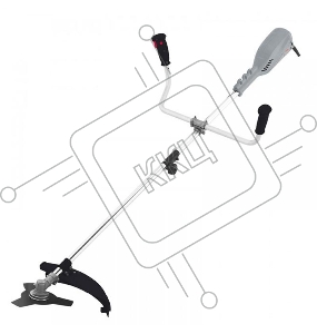 Триммер СТАВР ТЭ-1700Р(220±10%/50 В/Гц, Мощность 1700Вт, кол-во оборотов 10 000 об/мин, ширина скашивания 420мм, режущий инструмент нож/леска, штанга разборная, длина сетевого кабеля 0,35м, масса 7.88кг, комплектация нож, леска.)