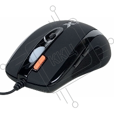 Мышь проводная A4Tech X-718BK черный, 3000 dpi, USB, кнопки - 7