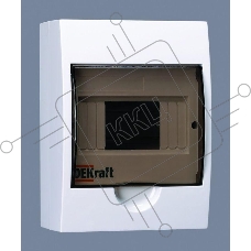 Корпус пластиковый навесной 6мод. IP41 ЩРН-П-6 DEKraft 31009DEK
