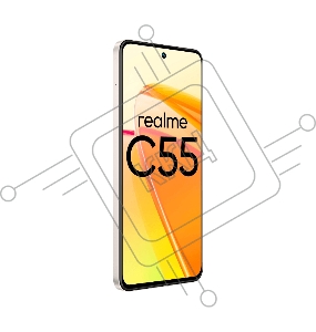 Смартфон Realme C55 RMX3710 128Gb 6Gb перламутровый моноблок 3G 4G 6.72