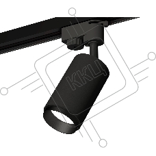 Светильник Ambrella light XT6323041 SBK/PBK черный песок/черный полированный MR16 GU5.3 (A2521, C6323, N6121)
