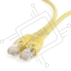 Патч-корд UTP Cablexpert кат.6, 1м, литой, многожильный (жёлтый)