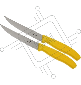 Набор ножей кухон. Victorinox Swiss Classic (6.7936.12L8B) компл.:2шт желтый блистер