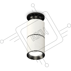 Светильник Ambrella Light XS6301220 SWH/PBK белый песок/черный полированный MR16 GU5.3 (N6902, C6301, A2061, N6103)