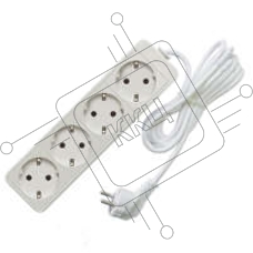 Удлинитель 4х3м с заземл. 16А IP20 3.5кВт Союз 481S-6403