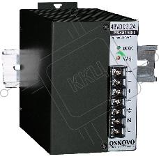 Промышленный блок питания OSNOVO DC48V, 3.2A (150W). Диапазон входных напряжений: AC195-265V