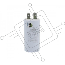 Конденсатор CBB60 16мкФ 450V, 37x70мм (4 клеммы, крепление болтом) 304004