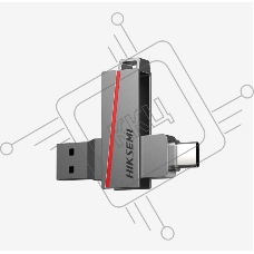 Флеш диск HIKSEMI DUAL SLIM HS-USB-E307C/16G/U3 16Gb <HS-USB-E307C/16G/U3>, USB3.2/Type-C