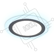Встраиваемый cветодиодный светильник Ambrella light DCR360 3W+3W 4200K/6400K 85-265V D105*28