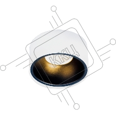 Светильник Ambrella light TN146 WH/BK белый/черный GU5.3 D96*78