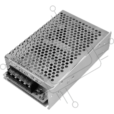 Источник питания 220 V AC/12 V DC 6 A 72 W с разъемами под винт, без влагозащиты (IP23)