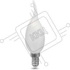 Лампа светодиодная Gauss Filament 104201209-D 9Вт цок.:E14 свеча 220B 4100K св.свеч.бел.нейт. (упак.:10шт)