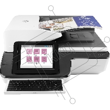 Сканер HP Scanjet Enterprise Flow N9120 fn2 Flatbed Scanner (A3,600x600 dpi,24 bit, USB,ADF 200 sheets, 120ppm A4, Duplex, 1y warr, replace L2683B)