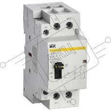 Контактор модульный с ручным упр. IEK КМ63-20МР AC KARAT