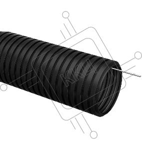 Труба гофр. Iek CTG20-25-K02-025-1 ПНД d 25 с зондом (25 м) черный