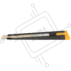 Канцелярский нож OLFA OL-180-BLACK  нерж.сталь серебристый 0.9см