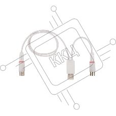 Усилитель ТВ сигнала с питанием от USB, RX-450 REXANT