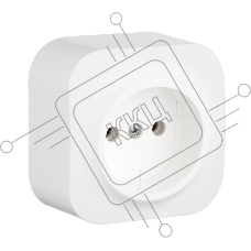 Розетка Legrand 782210 без заземления без шторок (Белая)
