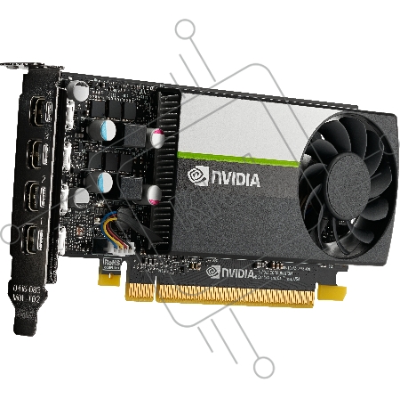 Видеокарта VGA PNY NVIDIA QUADRO T1000, 4 GB GDDR6/128 bit, PCI Express 4.0 x16, 4x mDP, PG172