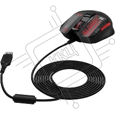 Мышь проводная A4Tech Bloody W60 Max Mini черный, 12000 dpi, USB, кнопки - 9
