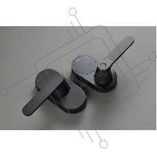 Умный замок Aqara Smart Door Lock U300 навесной разбл.отпеч.паль./код/пар/NFC/прил/мех.кл черный (DL-D02D BL)
