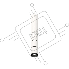 Светильник Ambrella Light XP6301010 SWH/PBK белый песок/черный полированный MR16 GU5.3