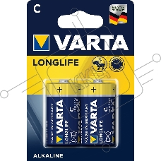 Батарейки VARTA Long Life C блистер 2 04114101412