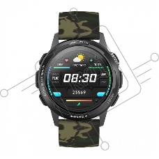 Смарт-часы BQ Watch 1.3 черный/зеленый Wristband
