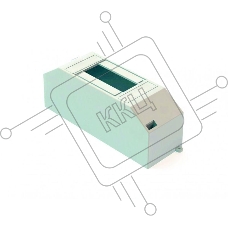 Корпус пластиковый навесной 1-2мод. ЩРН-П-1/2 12.5х4.2х5.8 IP30 бел. SchE 31030DEK