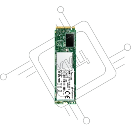 Твердотельный диск 512GB Transcend MTE220S, 3D TLC NAND, M.2, PCI-E 4x [ R/W - 2800/3500 MB/s]