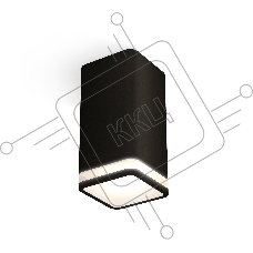 Светильник Ambrella Light XS7821020 SBK/FR черный песок/белый матовый MR16 GU5.3 (C7821, N7751)