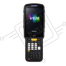 Терминал сбора данных M3 Mobile US30W all-in-one, Android 13.0 GMS, WVGA, 802.11 a/b/g/n/ac/ax Wi-Fi 6, SE4770 2D Imager Scanner, BT5.3, 4G/64G, 38 Keypad , 6700mAh Battery, Trigger mounted