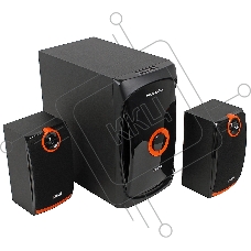 Колонки Dialog Progressive AP-200 BLACK { 2.1, 30W+2*15W RMS, USB+SD reader }
