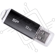 Флеш диск 32Gb Silicon Power Ultima U02 (SP032GBUF2U02V1K), USB2.0, Black