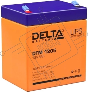 Батарея Delta DTM 1205 (12V, 5Ah)