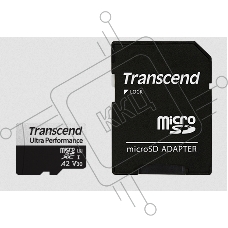 Флеш-накопитель Transcend Карта памяти 64GB UHS-I U3 microSD w/ adapter  A2 Ultra Performance R/W:160/125 MB/s