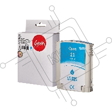 Струйный картридж Sakura C4836A (№11 Cyan) для HP, голубой, 29 мл., 2350 к.