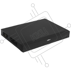 Dahua DHI-NVR5232-EI2 32-канальный IP-видеорегистратор 4K, H.265+ и ИИ 448 Мбит/с; 2 SATA III до 20Тбайт; 1 HDMI (8K), 1 VGA; 1 RJ45 1000 Мбит/с; тревожные вх./вых.: 4/2