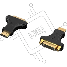 Адаптер-переходник Vention DVI 24+5 F/ HDMI 19M Двунаправленный