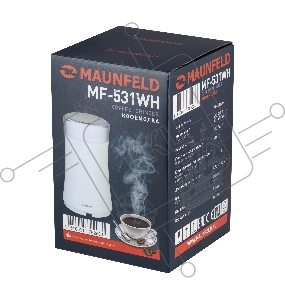 Кофемолка MAUNFELD MF-531WH