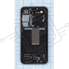 Дисплей для Samsung Galaxy S23 5G 2023 SM-S911B в сборе с тачскрином ServicePack черный GH82-30480A