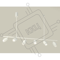 Светильник Ambrella light XB9005530/6 SWH белый песок MR16 GU5.3 (С9005, С1122, N7001)