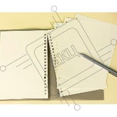 Блокнот Deli NB560-1YELLOW B5 60 л, линейка, желтый