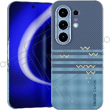 Чехол (клип-кейс) KRUTOFF для Tecno Camon 50 Ultra черный/зеленый (1071710)
