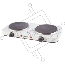 Плита электрическая Centek CT-1507 белый, конфорок 2 электрических, 42 см x 5 см x 22 см