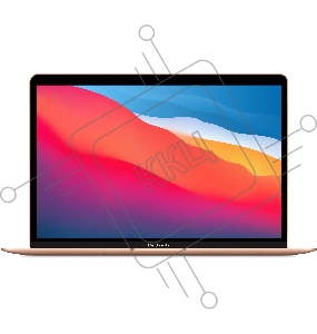 Ноутбук MacBook Air, 13-inch MacBook Air, Model A2337: Apple M1 chip with 8-core CPU and 7-core GPU, 8Gb, 256GB - Gold. (MGND3RU/A)