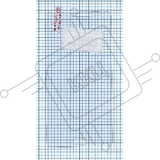 Защитное стекло для Samsung A700FD (A7)