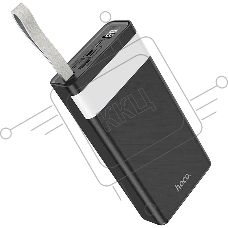 Портативный аккумулятор Hoco J73 30000mAh, 2A, черный (39414)